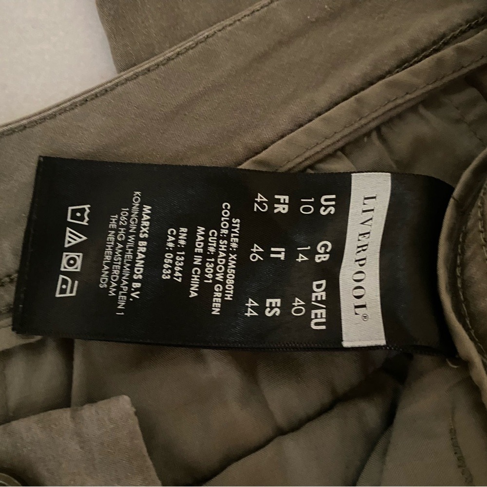 Liverpool Tan Chinos Classic Cotton Blend - Picture 4 of 4